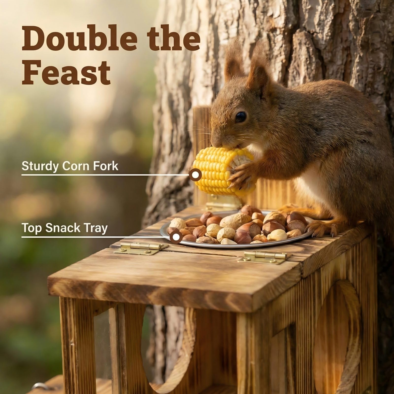 Gifting-worthy Lnncdsc Squirrel House for wildlife lovers and families.
