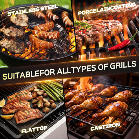 LNVUF gift-ready grill cleaning tool set suitable for gifting occasions.
