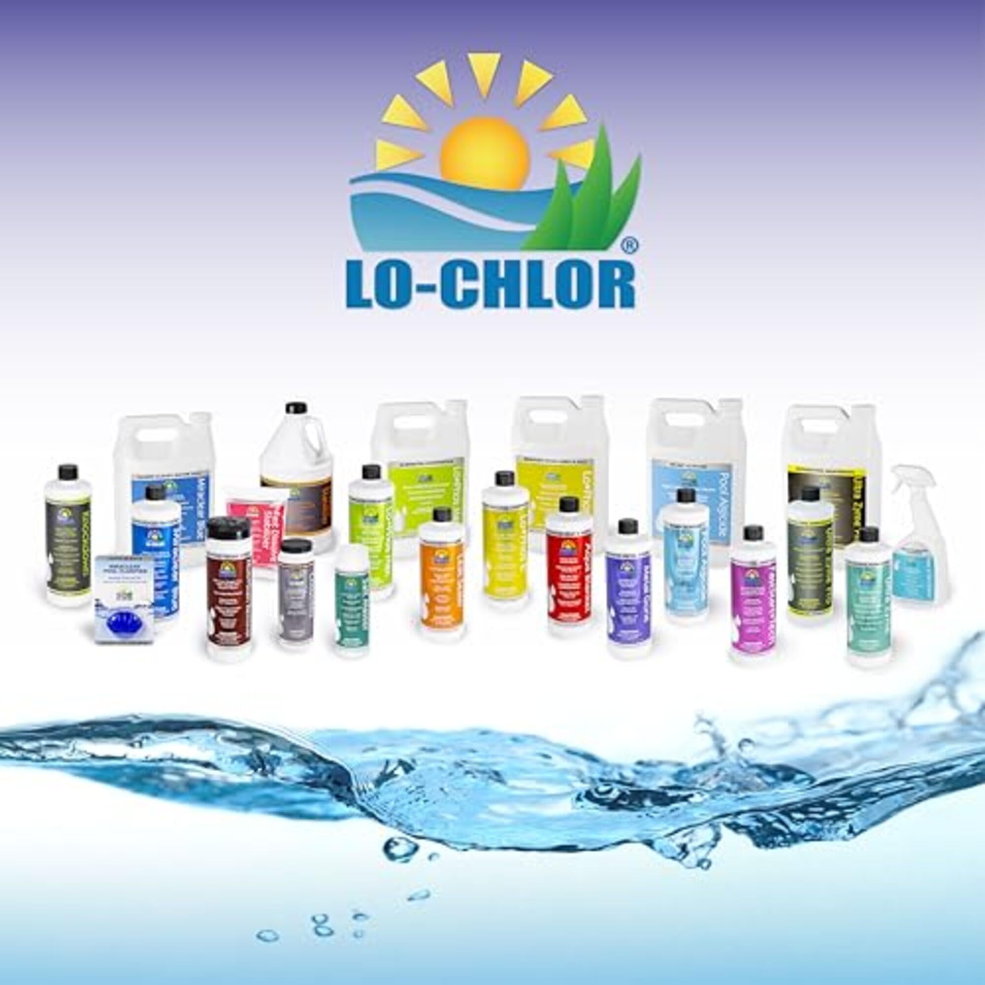 Lo-Chlor Aqua Blanket compatibility with sanitizers demonstrates versatile pool maintenance.