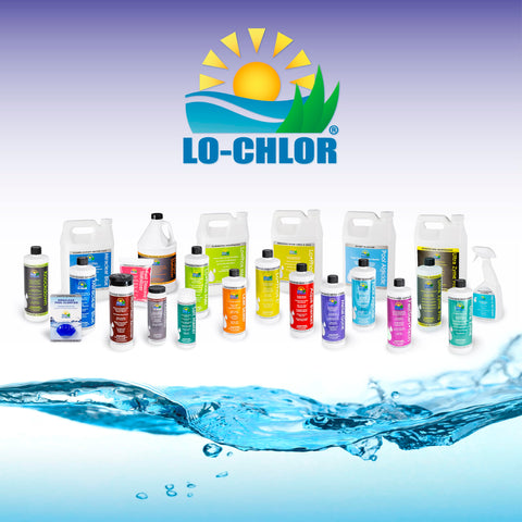Chlor-Nix use with test strips for balanced water.
