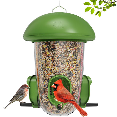 LO NA LOVE NATURE Lona bird feeder with three compartments for mixed seeds