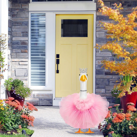 Locmeo fits 23-inch lawn geese for quick dressing