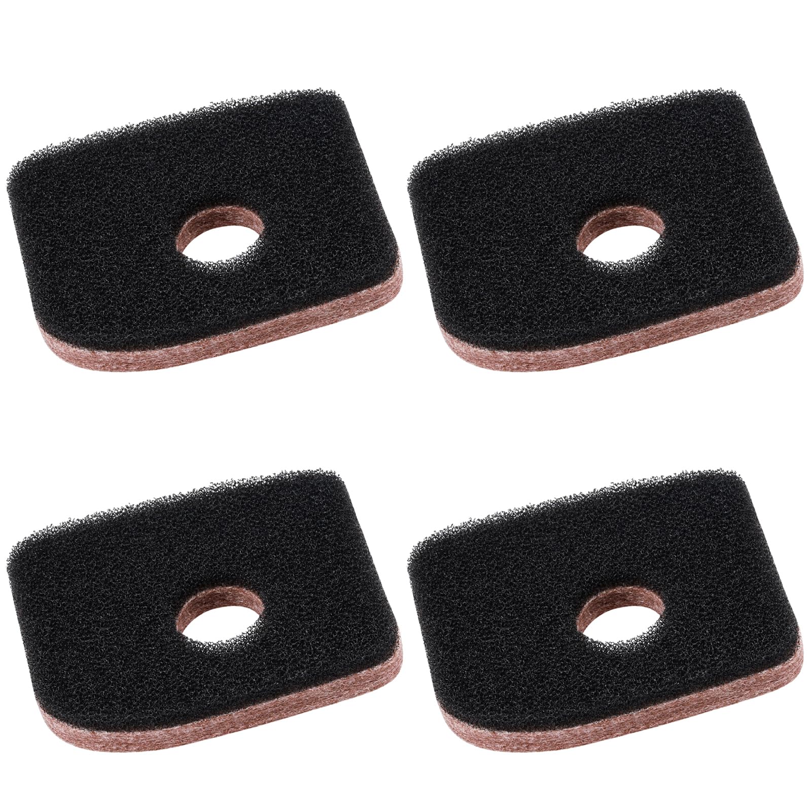 LOCOPOW 4-pack air filter 42411201800 ready for Stihl blowers, promotes cleaner intake.