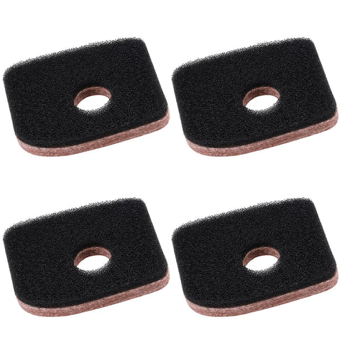 LOCOPOW 4-pack air filter 42411201800 ready for Stihl blowers, promotes cleaner intake.