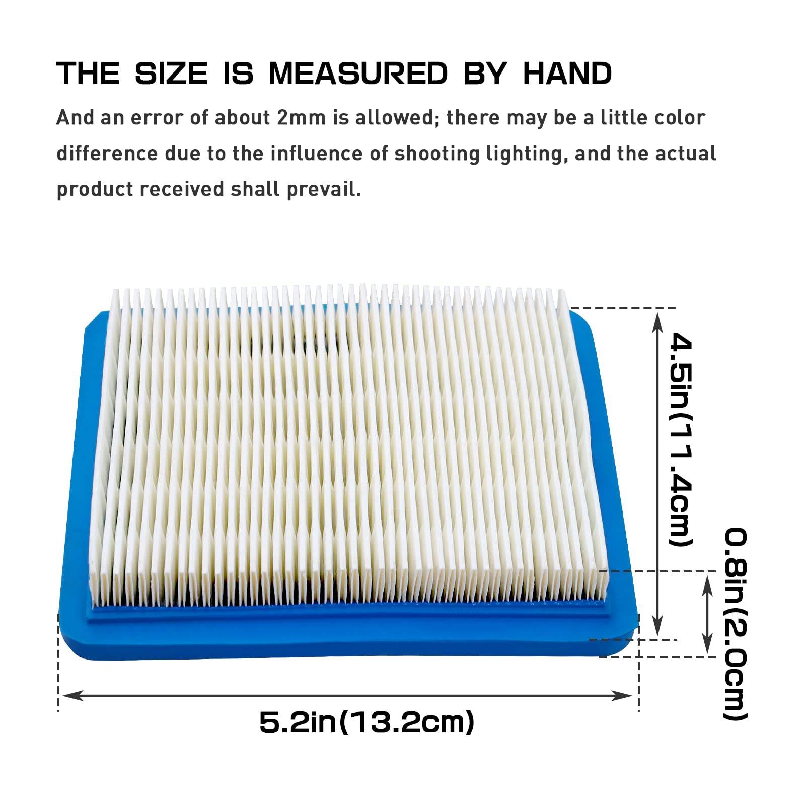 LOCOPOW air filter designed for Craftsman 3364 with optimized seal