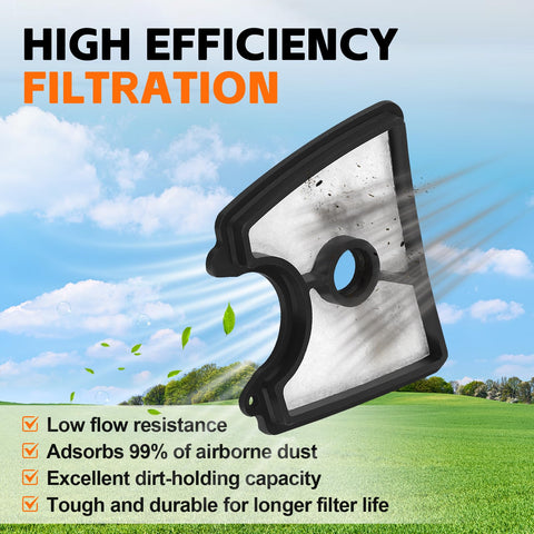 LOCOPOW air filter for RedMax HB280/HB281, supports clean combustion