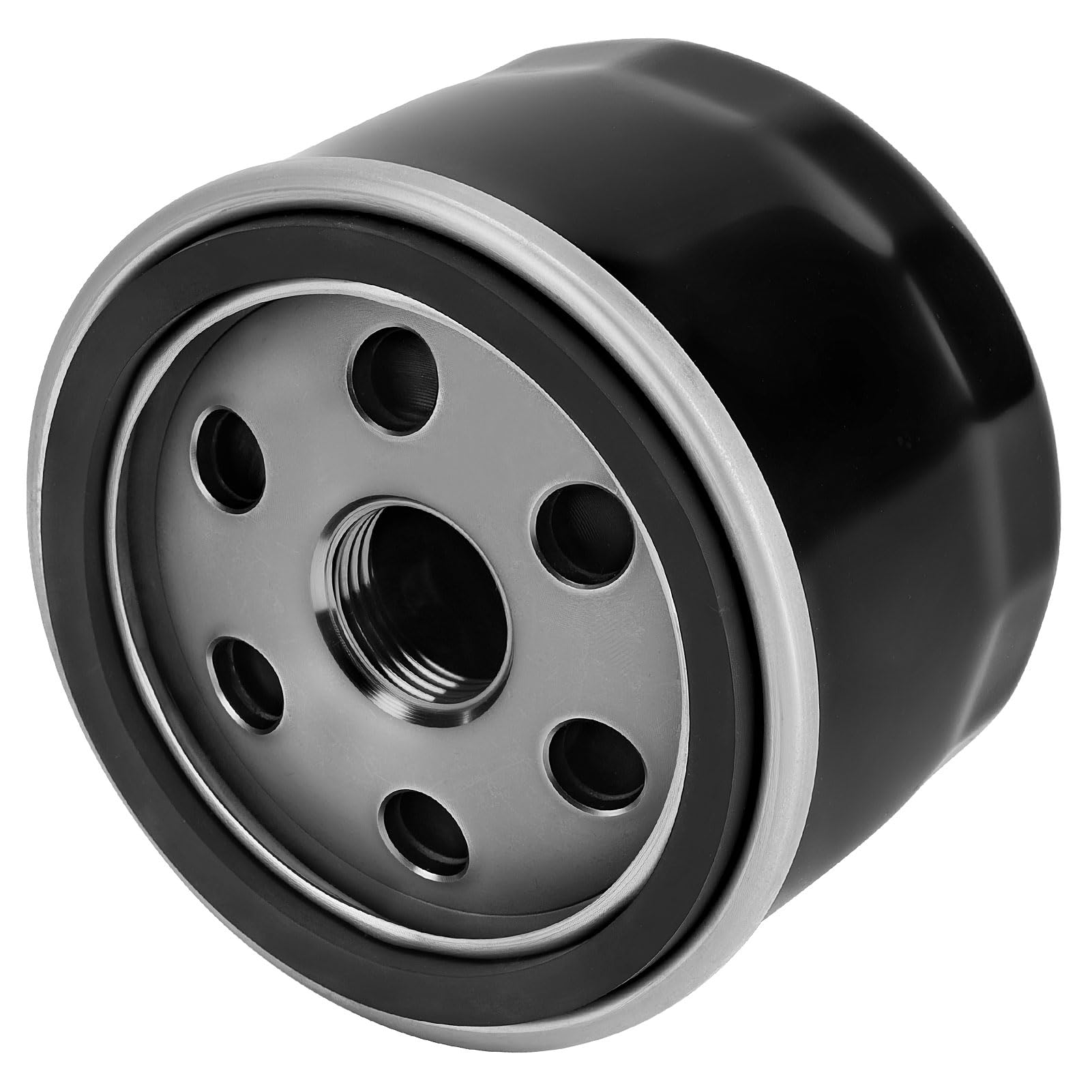 LOCOPOW AM125424 oil filter for Kawasaki 49065-2077 showing compatibility and build