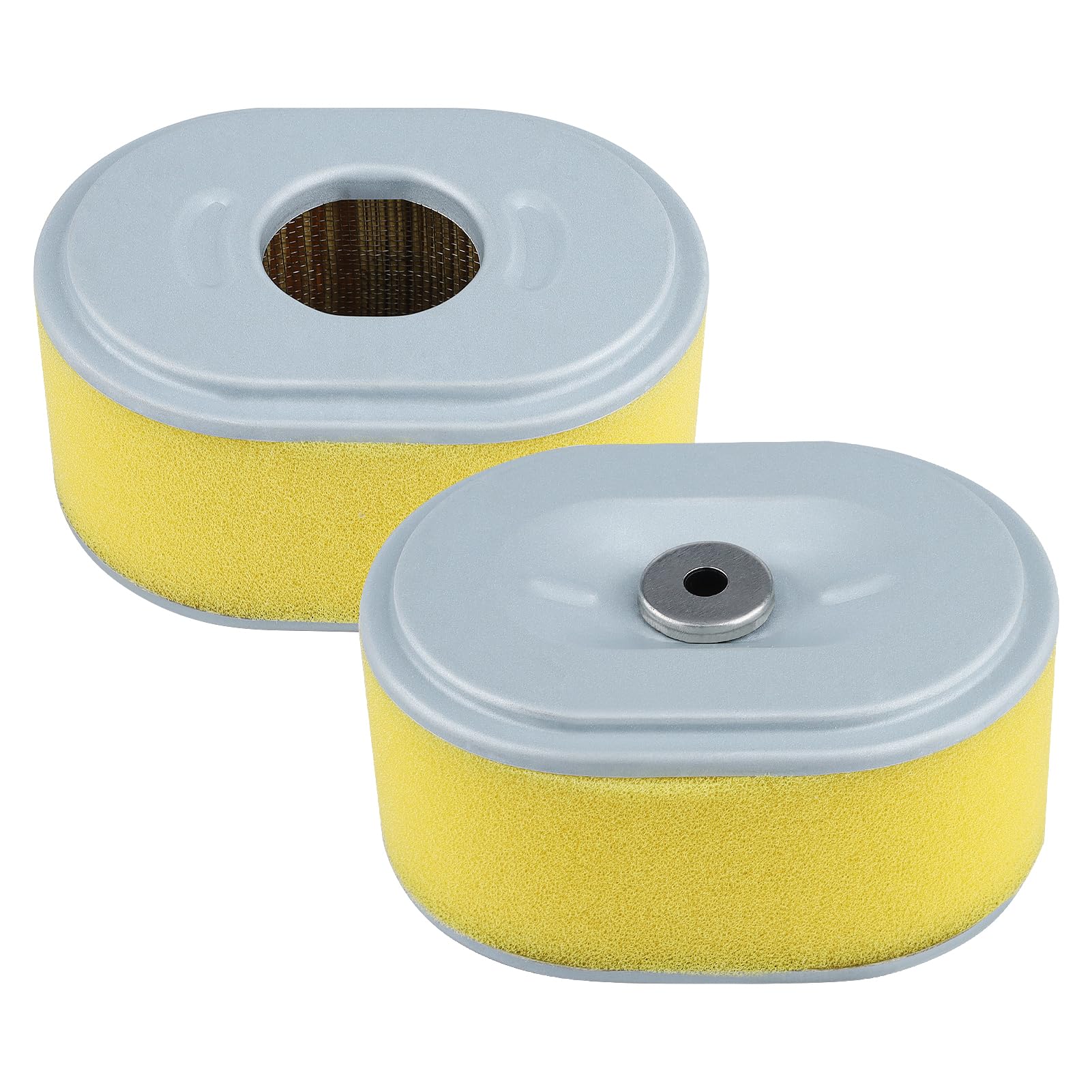 LOCOPOW filter dimensions shown: four inches by 2-7/8 by 2-1/8 inches.