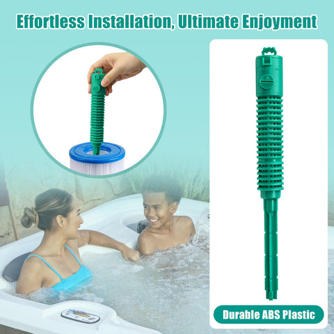 Drop-in installation means no tools needed for quick spa refresh
