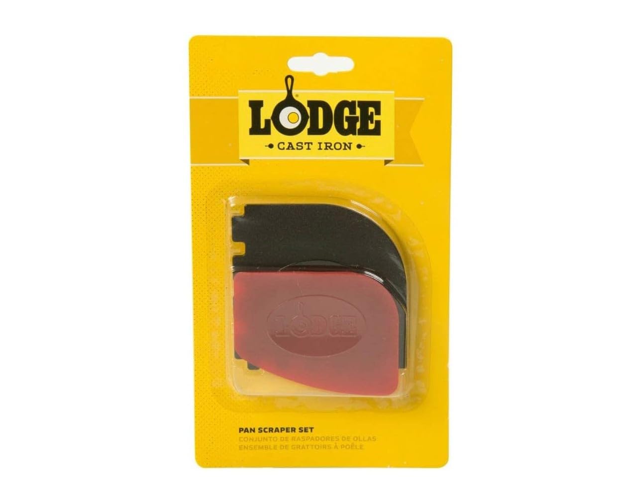 Lodge ScraperCombo grill scraper fitting modern Lodge grill pans for thorough cleaning
