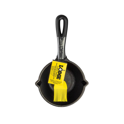Lodge silicone basting brush up to 450°F for precise basting