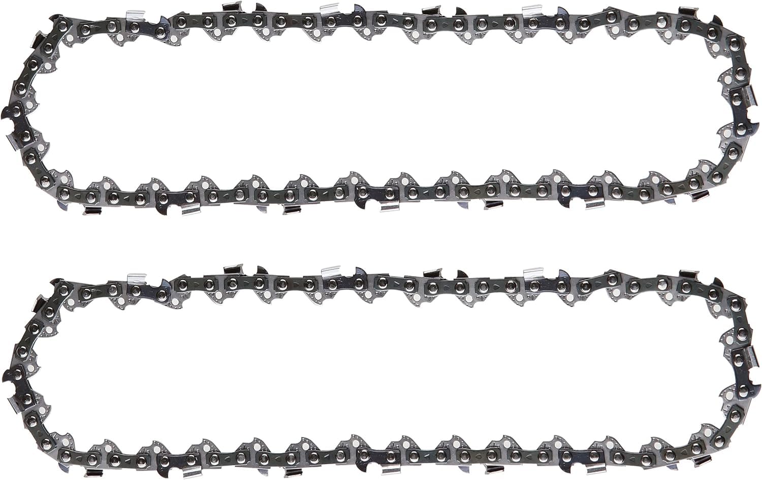 Loggers Art Gens two-pack 14-inch chain with 52 drive links for fast cutting