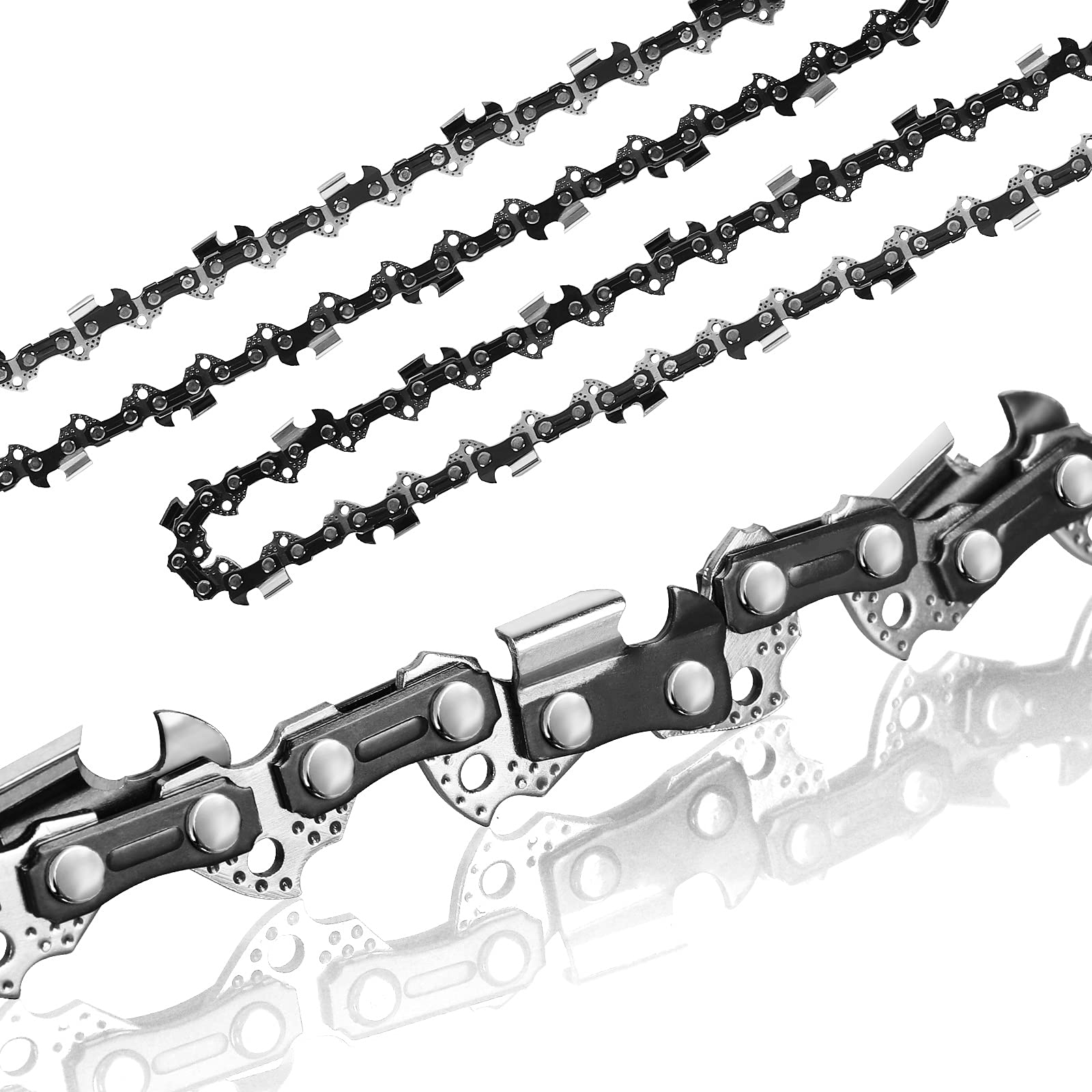 Loggers Art Gens 3/8 low-profile .050 chain delivers smooth cuts.