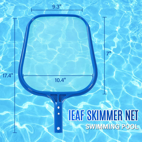Loiyadn pool skimmer fine-mesh net captures smaller particles efficiently.