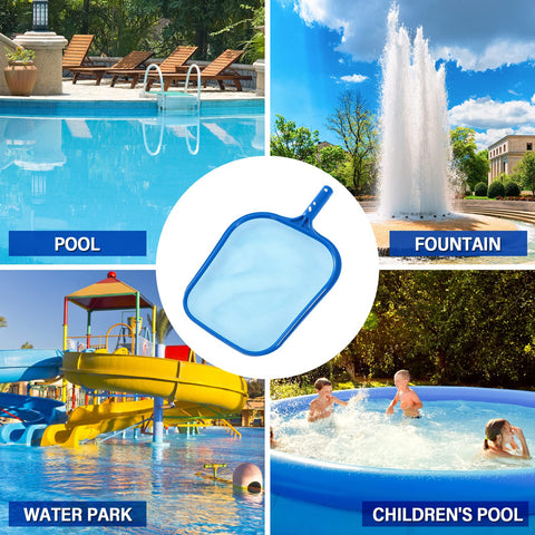 Loiyadn pool skimmer in use across pools, spas, and fountains.
