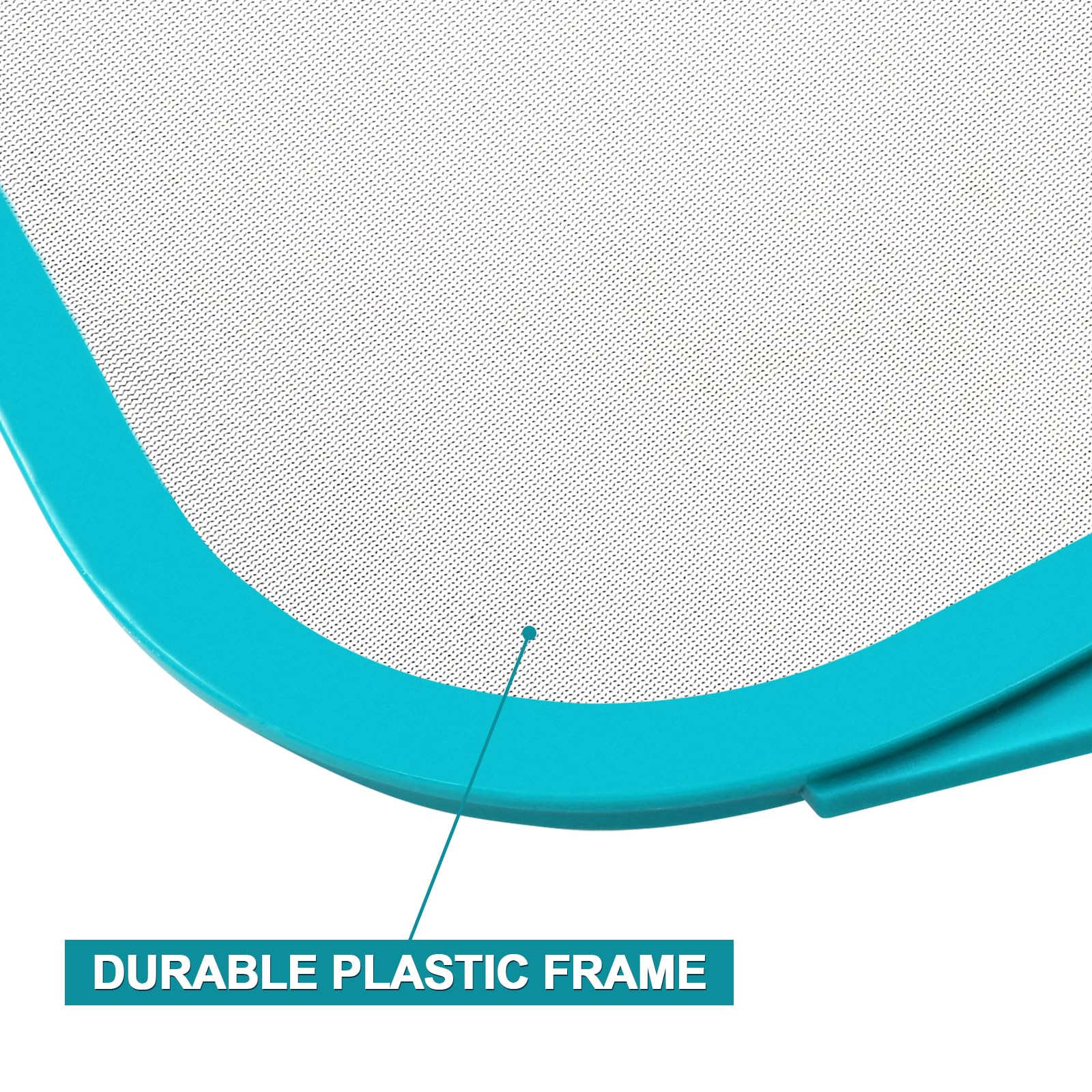 Loiyadn pool skimmer with sturdy plastic frame for long-lasting use