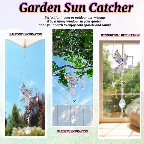 LOKOZ window hanging suncatcher brightens indoor spaces with color