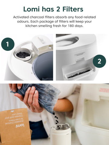 LOMI filters last up to three months, supporting sustained Lomi performance.