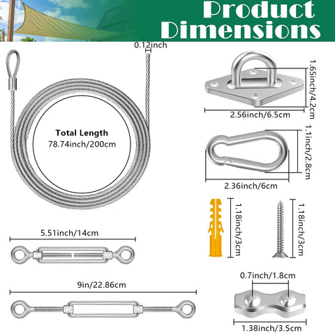 Lomoky 5.5-inch adjustable turnbuckle shown for length tuning.