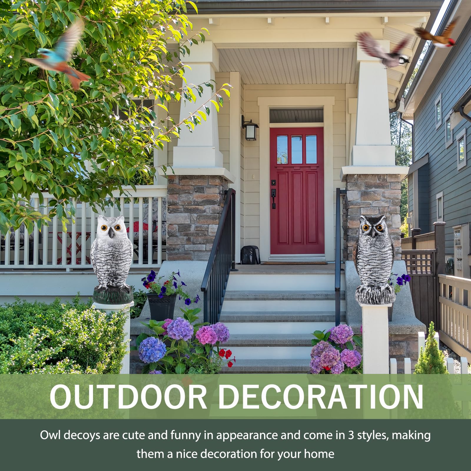Lomrsiul weatherproof garden ornament for year-round display.