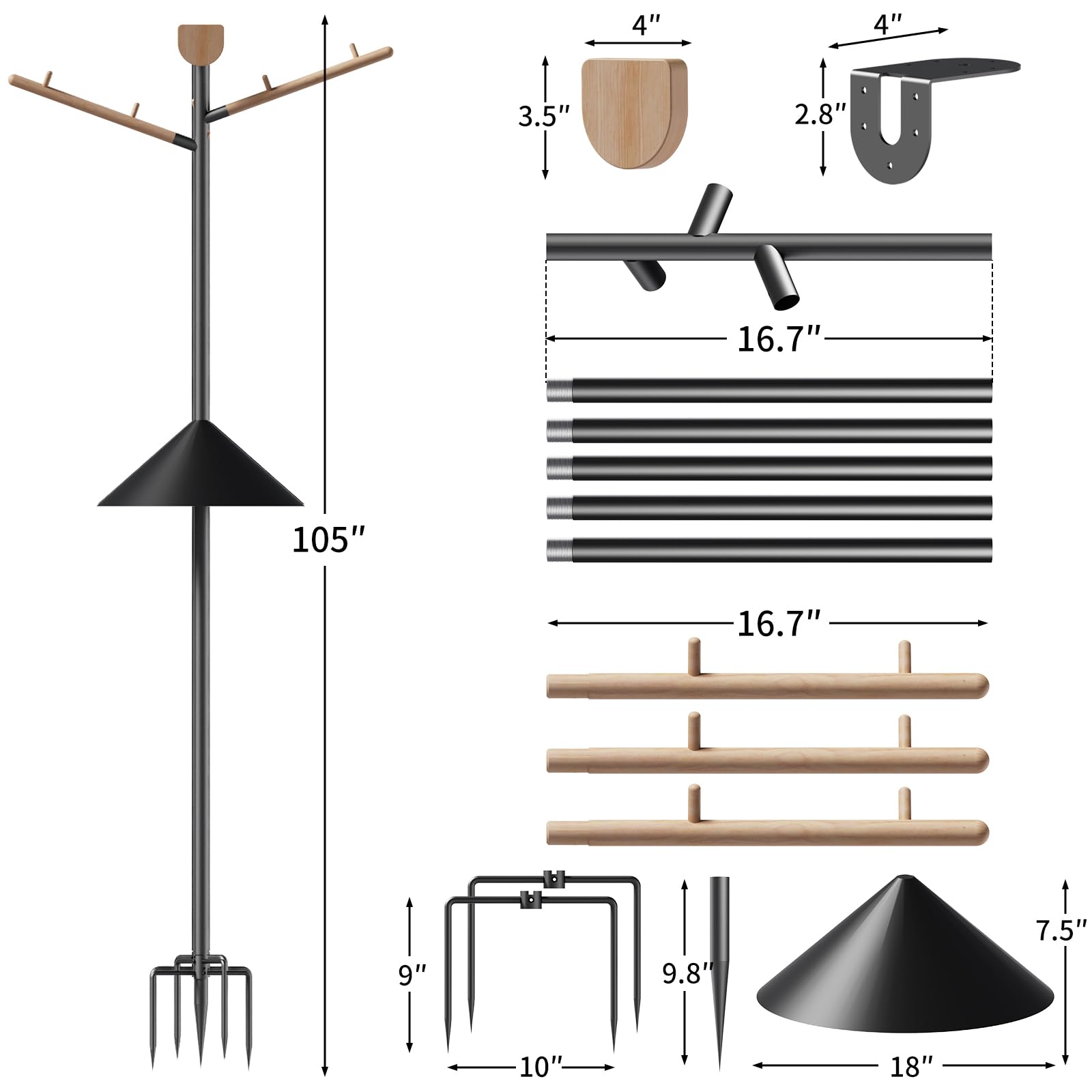 LO NA LOVE NATURE LONA biomorphic wood and steel design complements outdoor spaces.