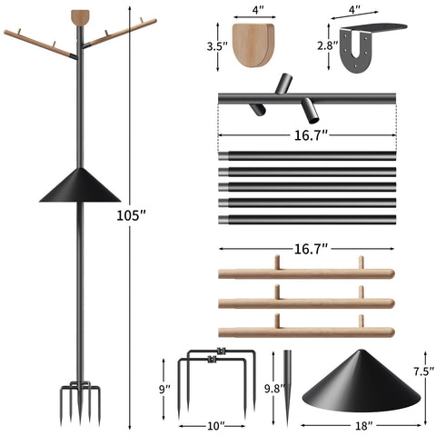 LO NA LOVE NATURE LONA biomorphic wood and steel design complements outdoor spaces.