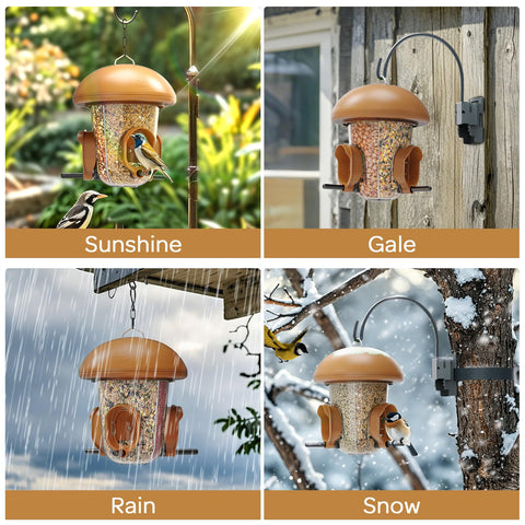LO NA LOVE NATURE lona birdfeeder easy refill and maintenance.
