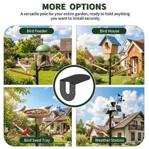 LO NA LOVE NATURE LONA universal wooden adapter board enables compatibility with various fixtures.