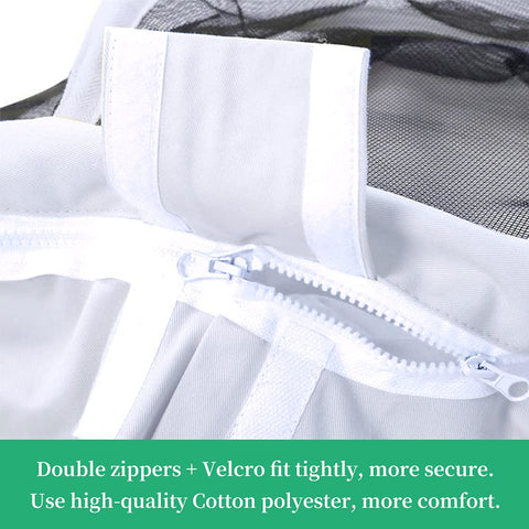 LONGADS packaging shows suit and gloves ready for use
