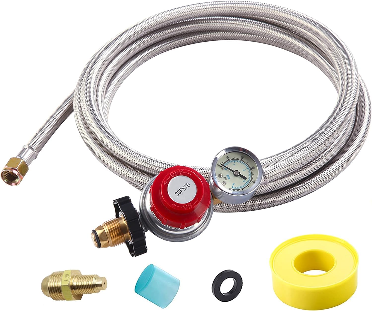 LONGADS versatile kit for fire pits, smokers, griddles and fryers