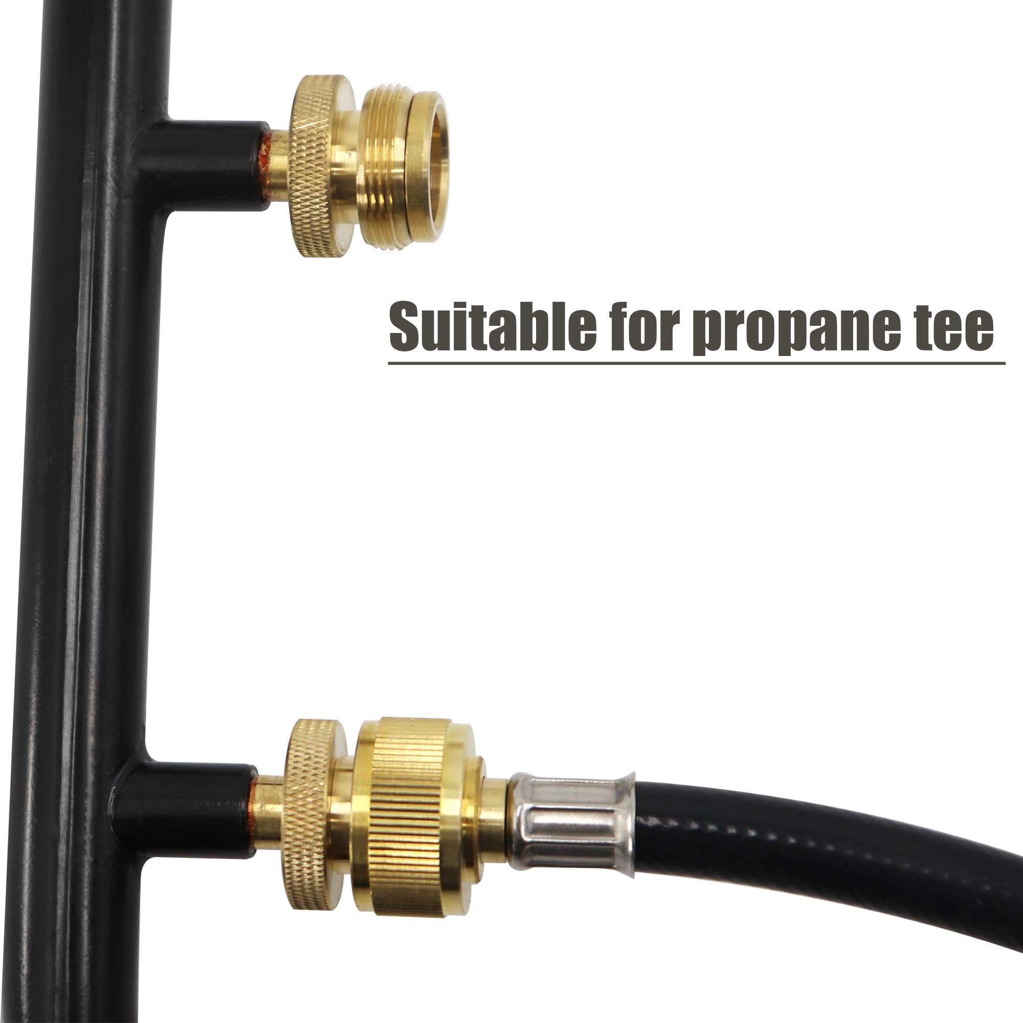LONGADS hose in outdoor cooking applications for grills and stoves