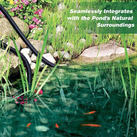 LONGRUNNEW durable outdoor hose withstands weather and years of garden features