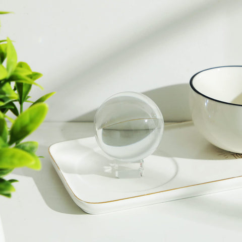 LONGWIN crystal ball decorative centerpiece for home or office