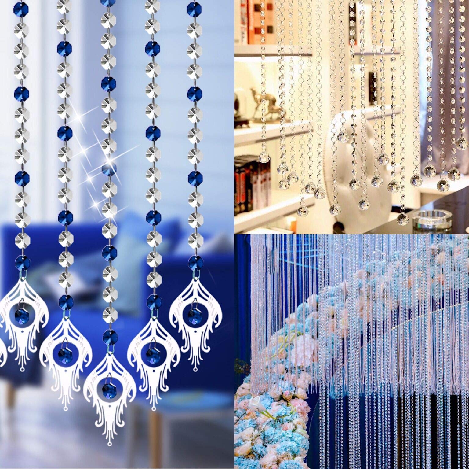 LONGWIN wedding decor beads add sparkle to celebrations.