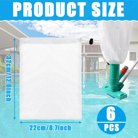 Drawstring and locking buckle ensure secure attachment to your cleaner