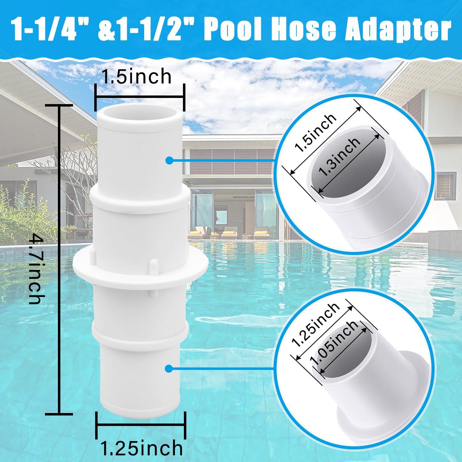 LonlyEagle stainless steel hose clamps prevent rust and leaks.