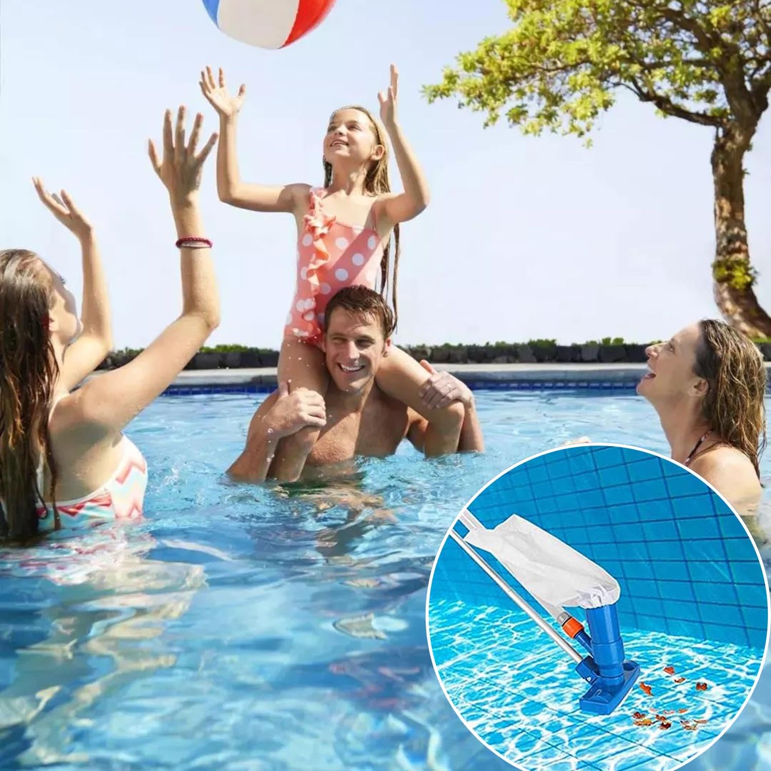 Versatile use in pools aquariums and ponds reduces maintenance time