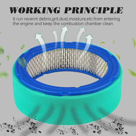 Lonsda air filter for L-Head and Vanguard engines image.