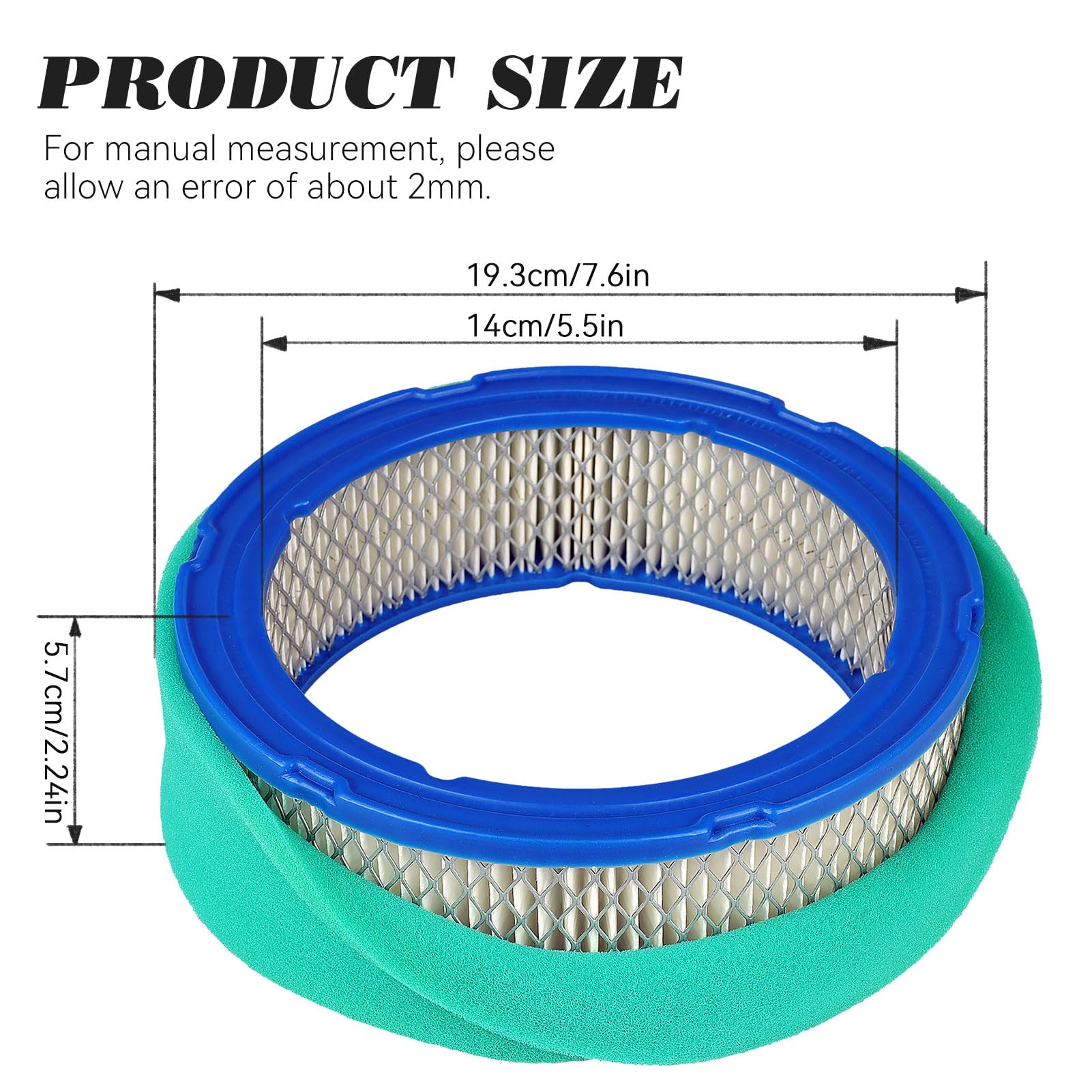 Lonsda pre-filter 271271-272490 image for extra dust protection.