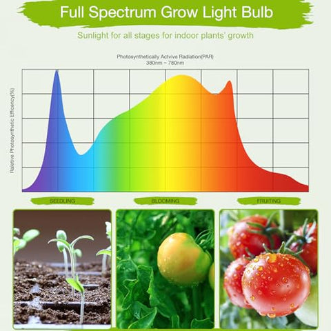 Lonwon grow light supports winter growth with consistent spectrum for healthy plants