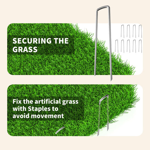 LOOBANI easy-clean grass turf cleans with hose or soapy water