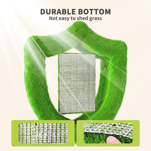 LOOBANI flame-retardant grass turf for safer outdoor setups.