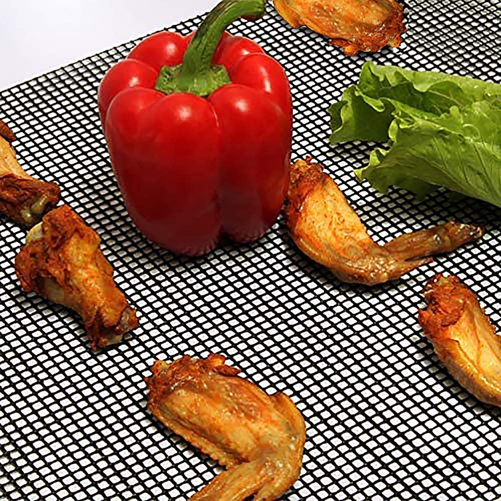 LOOCH nonstick surface on grill mat set 5 for easy release