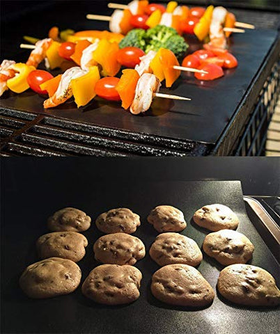 LOOCH Grill Mat cut to fit Weber, Char-Broil, and other grills.