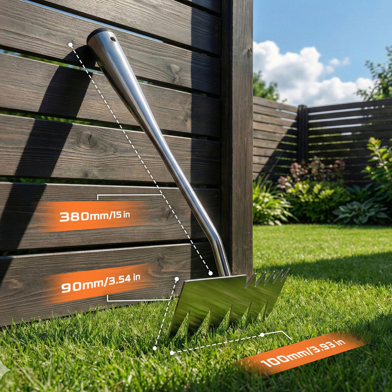 LOOHOI durable 304 stainless steel resists bending under tough conditions.