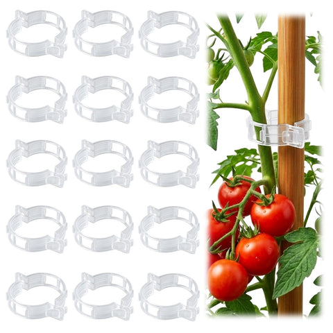 LOOHOI tomato clips for climbing plants provide sturdy vine support