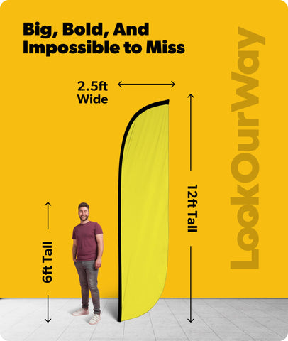 Close-up of LookOurWay yellow fabric showing UV-resistant durability in sunlight.