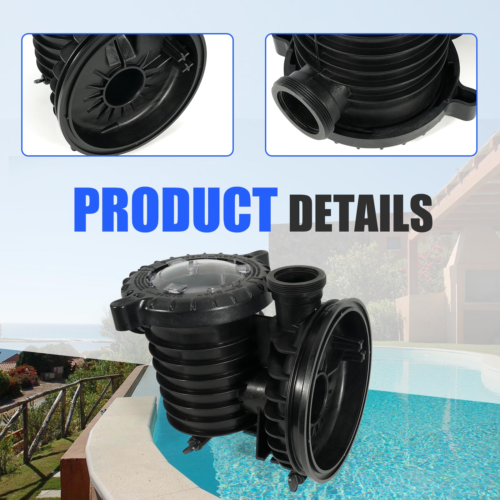Loosoo premium plastic materials ensure durable pool hardware