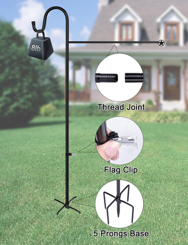 LOPANNY extension poles enable height adjustment
