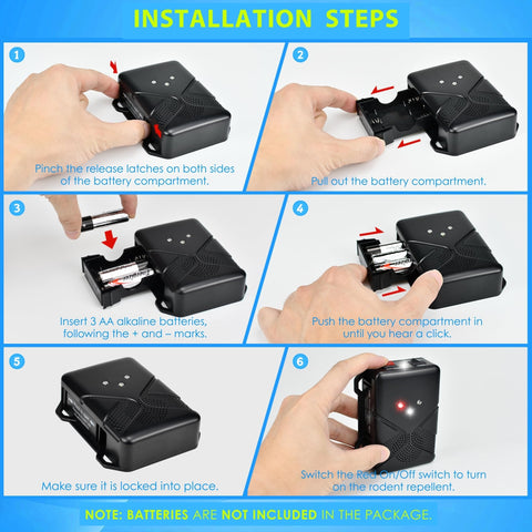 Loraffe cordless design avoids vehicle wiring during installation